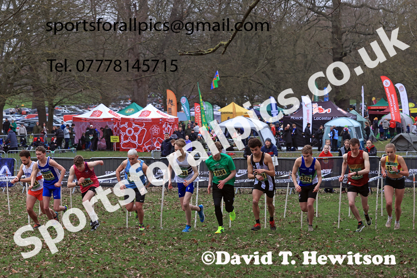 Paras Mens and Womens 2026 UK CAU Inter Counties Cross Country, Wollaton Park, Nottingham. Photo: David T. Hewitson/Sports for All Pics